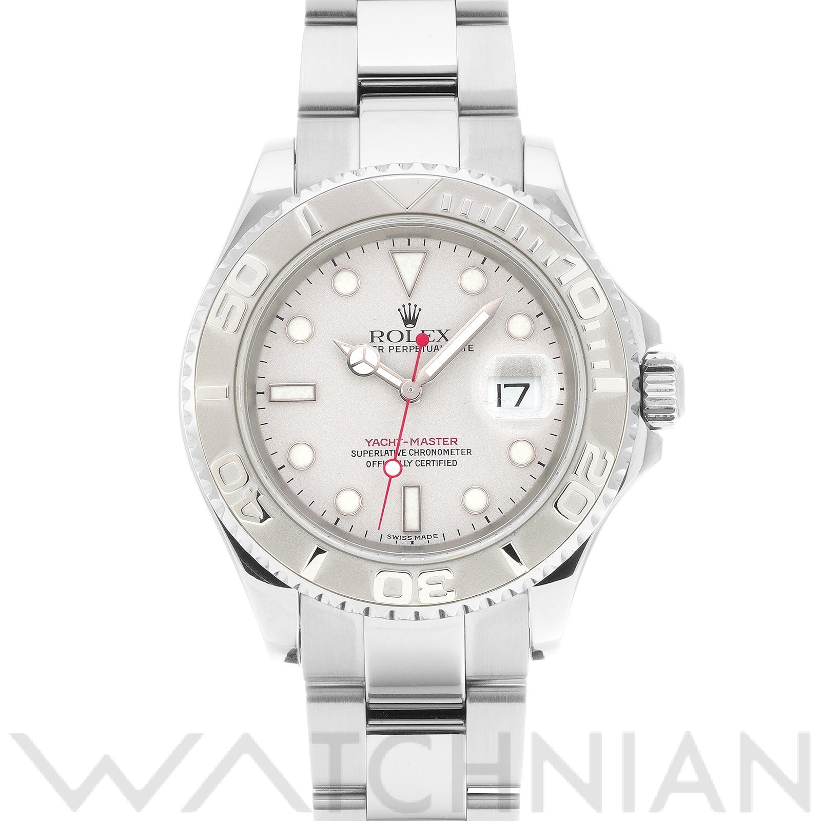 ロレックス / ROLEX ヨットマスター ロレジウム 16622 グレー メンズ 時計 【中古】【wristwatch】