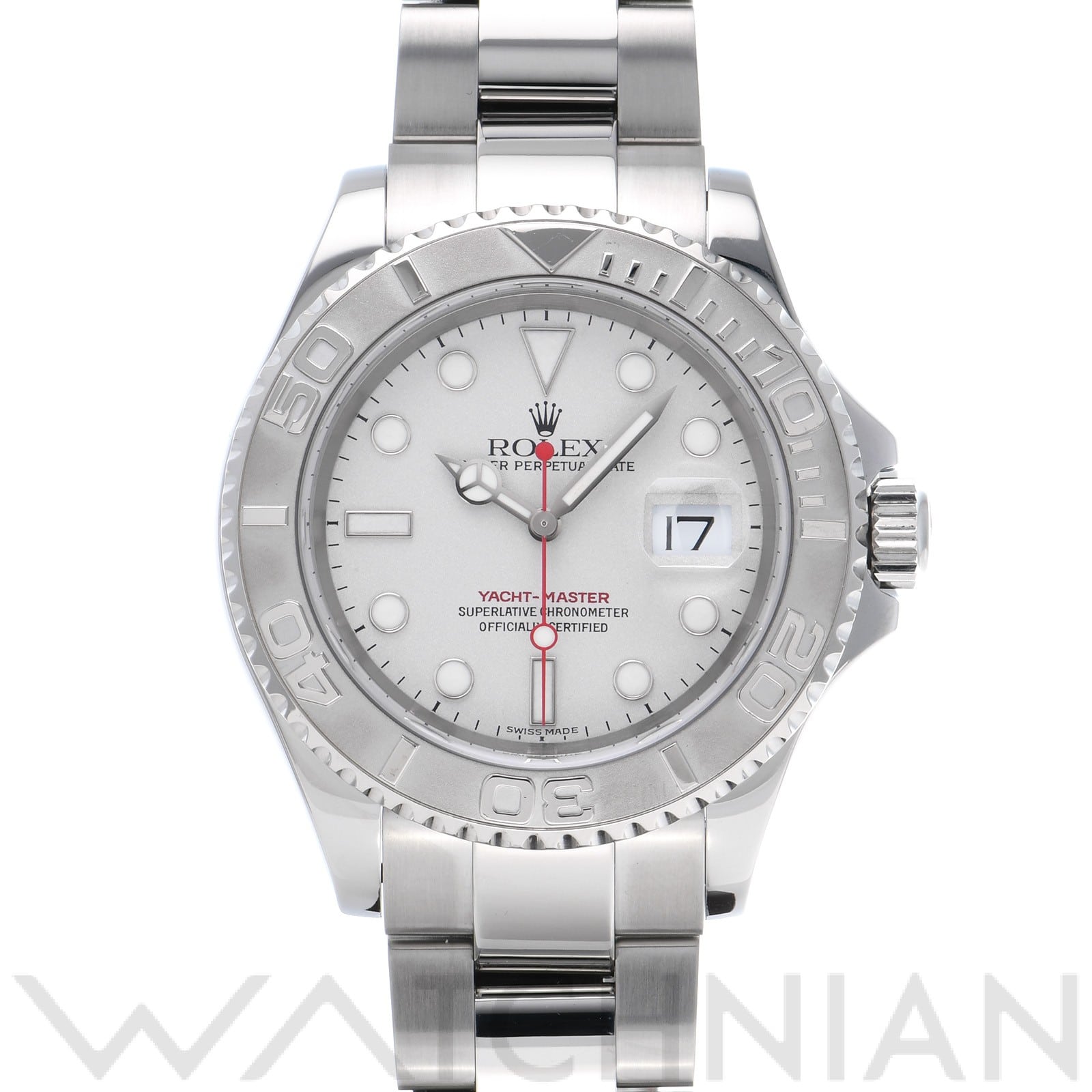 ロレックス / ROLEX ヨットマスター ロレジウム 16622 グレー メンズ 時計 【中古】【wristwatch】