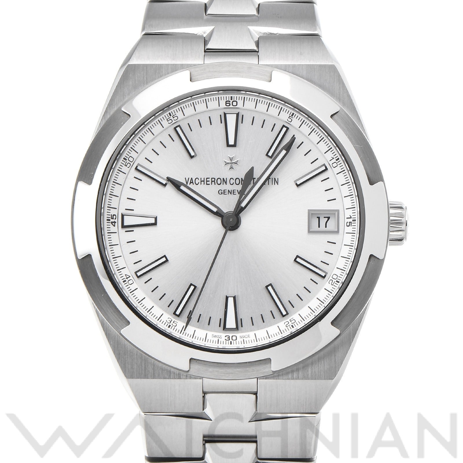 ヴァシュロン コンスタンタン / VACHERON CONSTANTIN オーバーシーズ 4500V/110A-B126 シルバー メンズ 時計 【中古】【wristwatch】