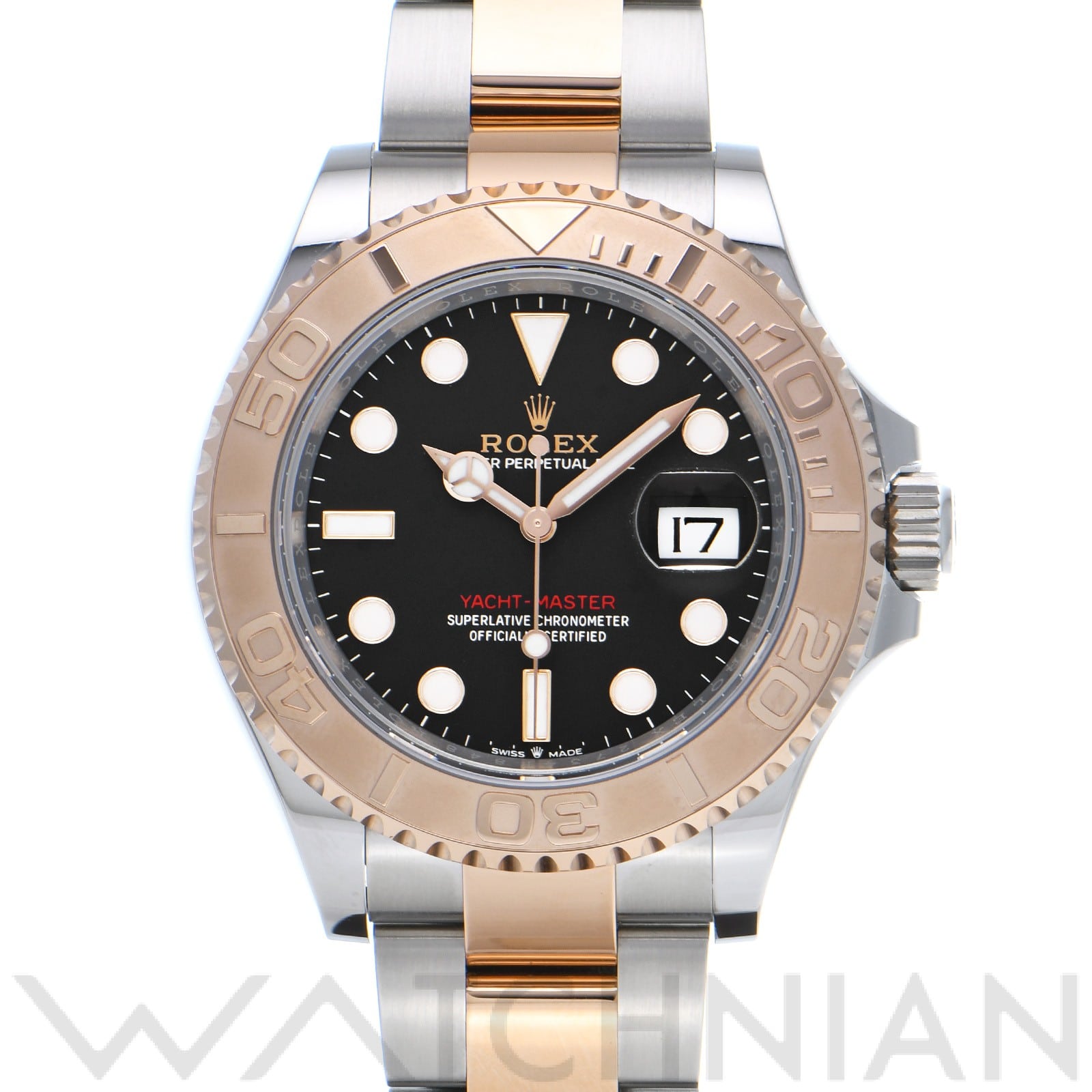 ロレックス ヨットマスター 40 126621 ブラック メンズ 時計 【中古】【wristwatch】