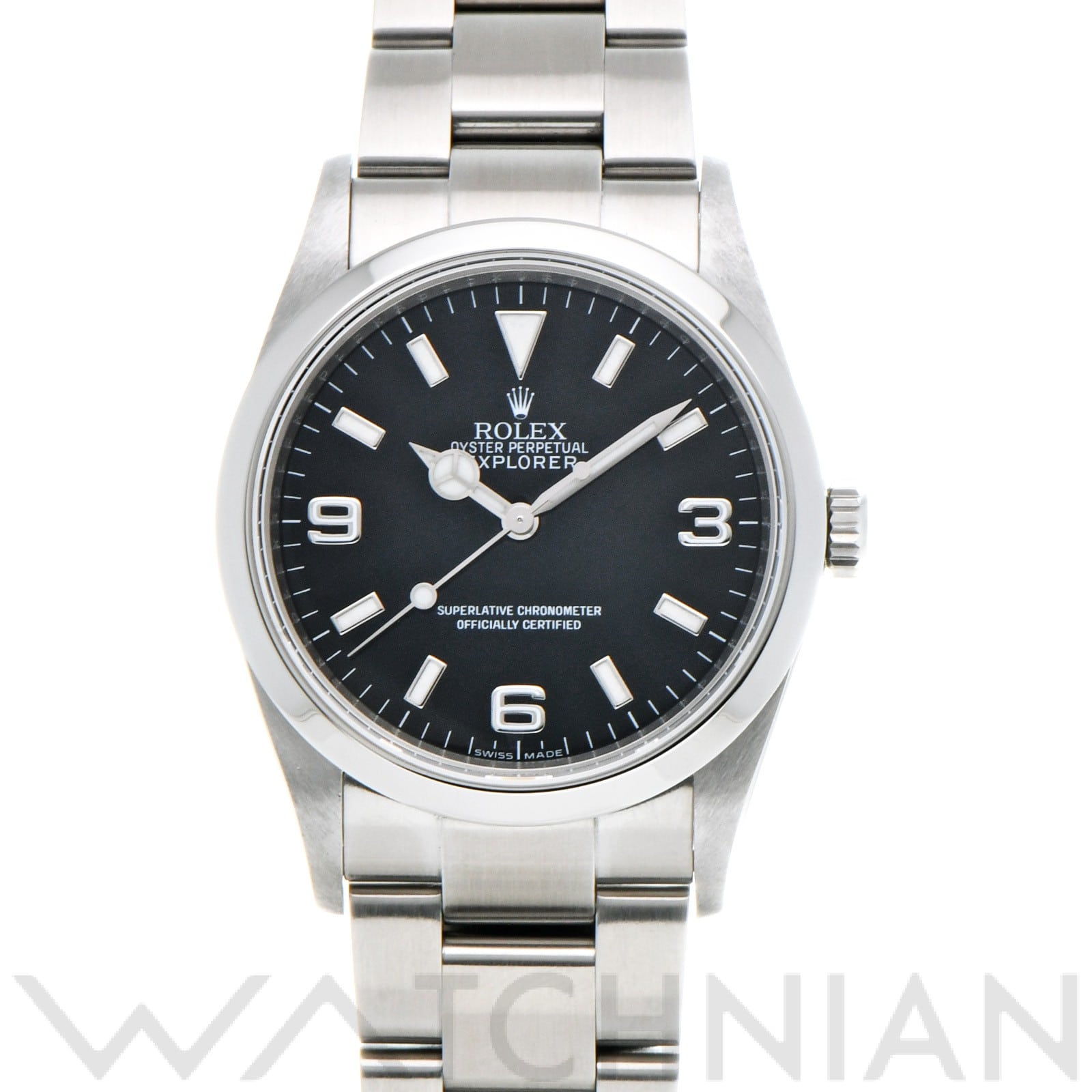 ロレックス エクスプローラー 114270 ブラック メンズ 時計 【中古】【wristwatch】