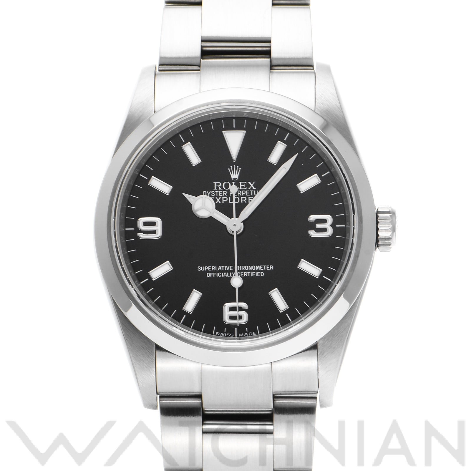 ロレックス エクスプローラー 114270 ブラック メンズ 時計 【中古】【wristwatch】