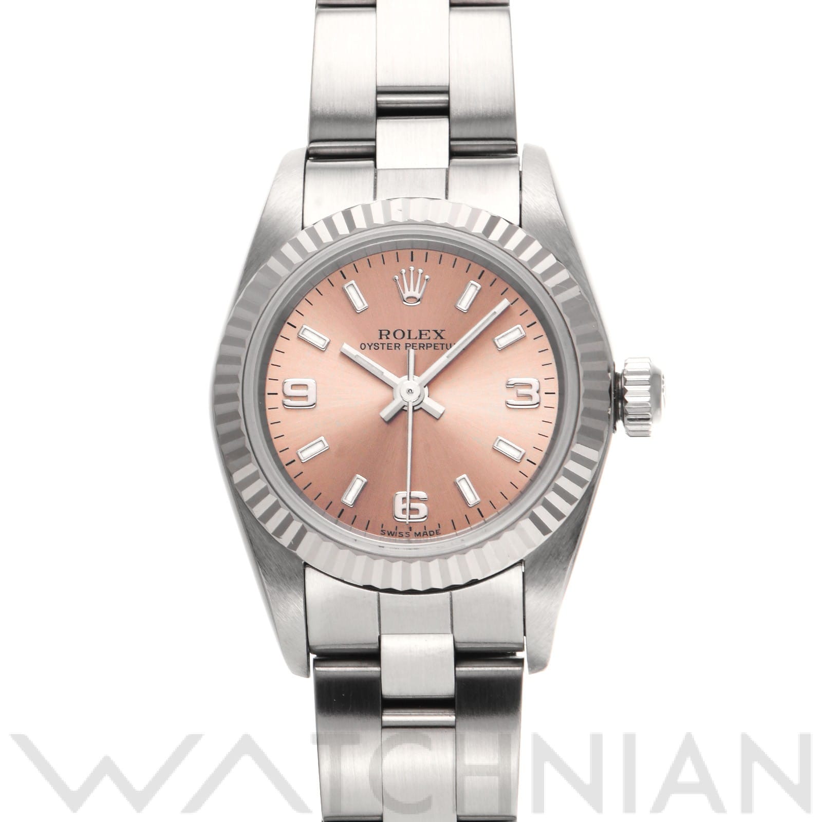 ロレックス / ROLEX オイスターパーペチュアル 76094 ピンク レディース 時計 【中古】【wristwatch】