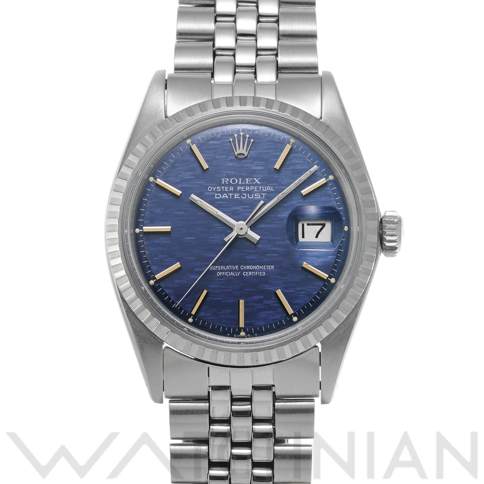 ロレックス / ROLEX デイトジャスト 1603 ブルーモザイク メンズ 時計 【中古】【wristwatch】