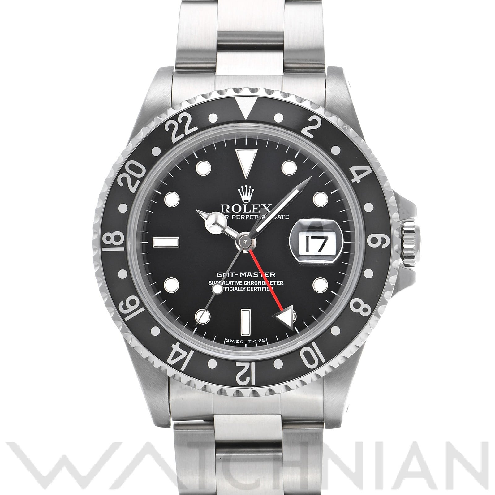 ロレックス GMTマスター 16700 ブラック メンズ 時計 【中古】【wristwatch】