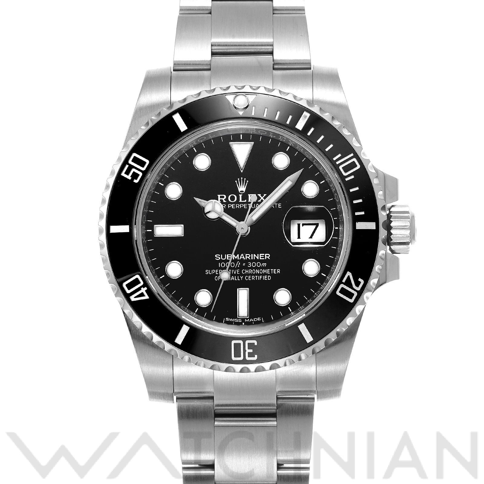 ロレックス サブマリーナ デイト 116610LN ブラック メンズ 時計 【中古】【wristwatch】