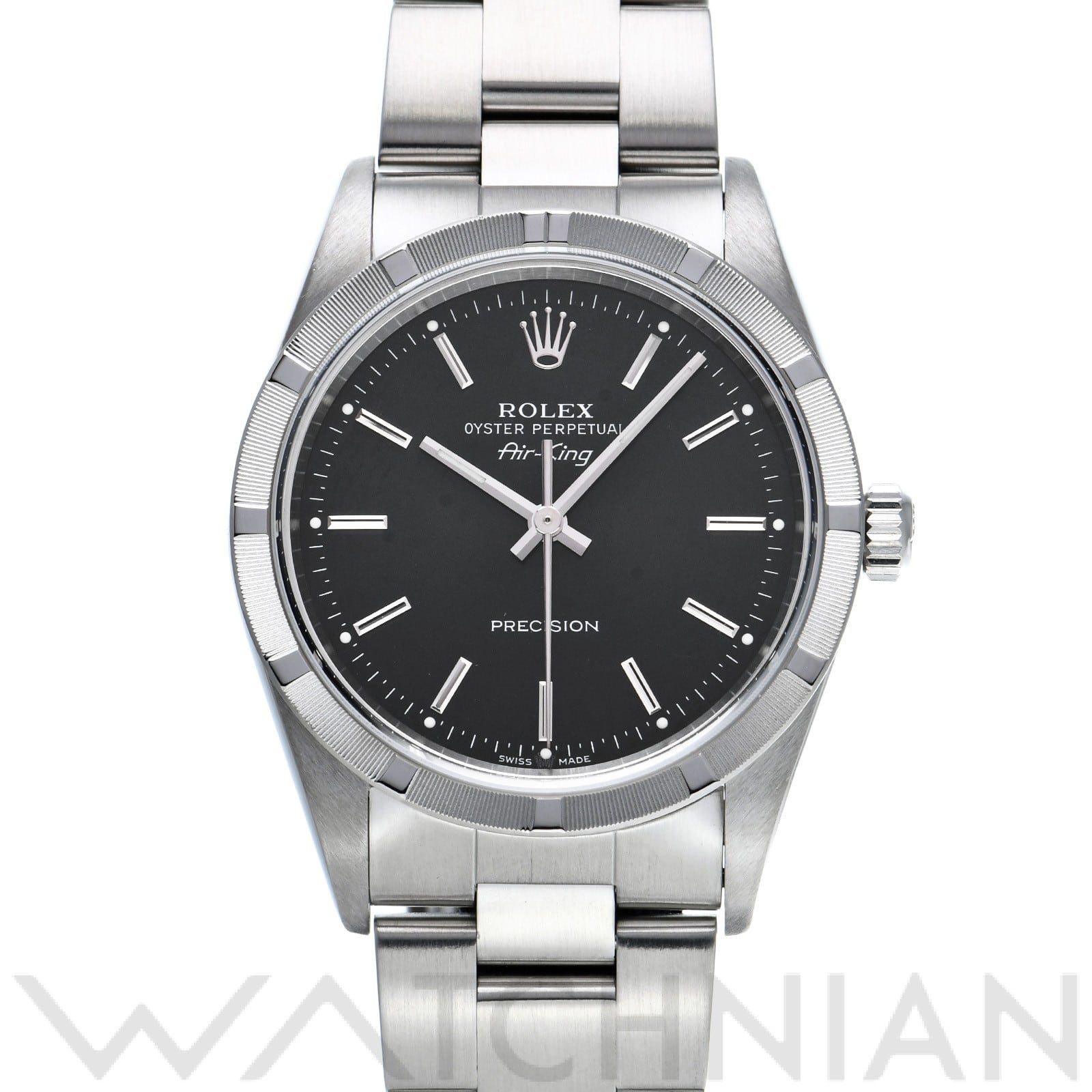 ロレックス / ROLEX エアキング 14010M ブラック メンズ 時計 【中古】【wristwatch】