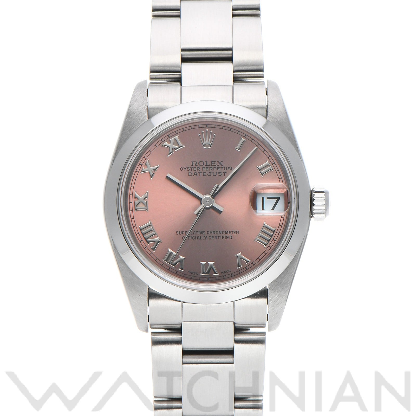 ロレックス デイトジャスト 31 78240 ピンク ユニセックス 時計 【中古】【wristwatch】