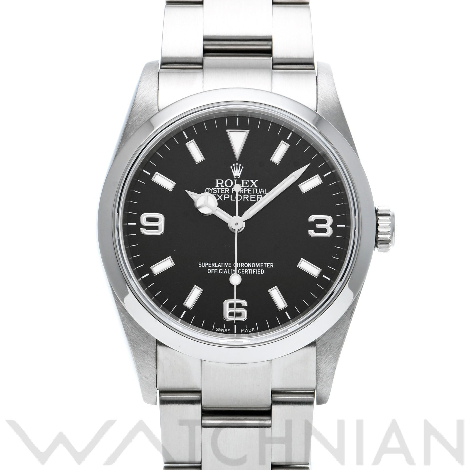 ロレックス エクスプローラー 114270 ブラック メンズ 時計 【中古】【wristwatch】