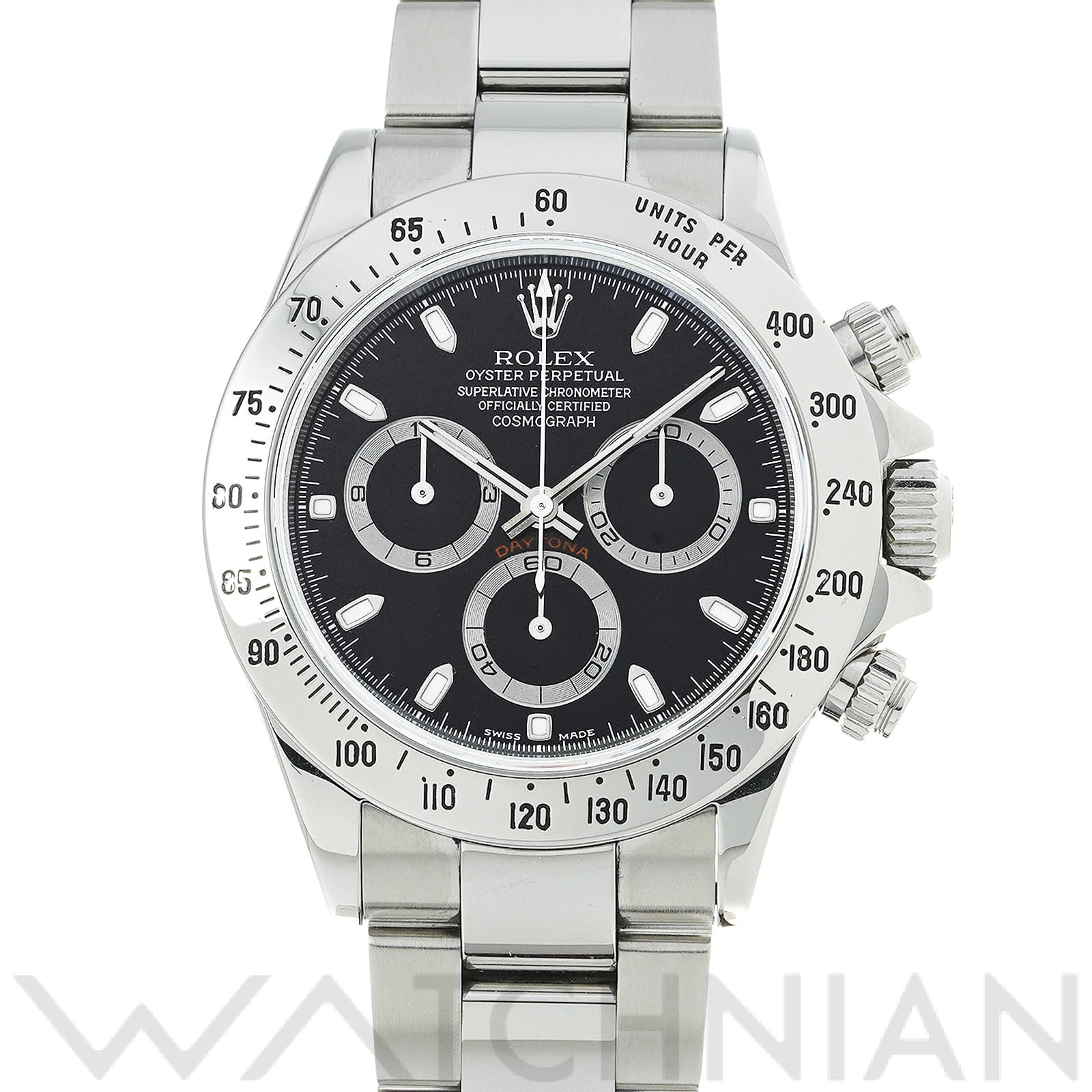 ロレックス コスモグラフ デイトナ 116520 ブラック メンズ 時計 【中古】【wristwatch】