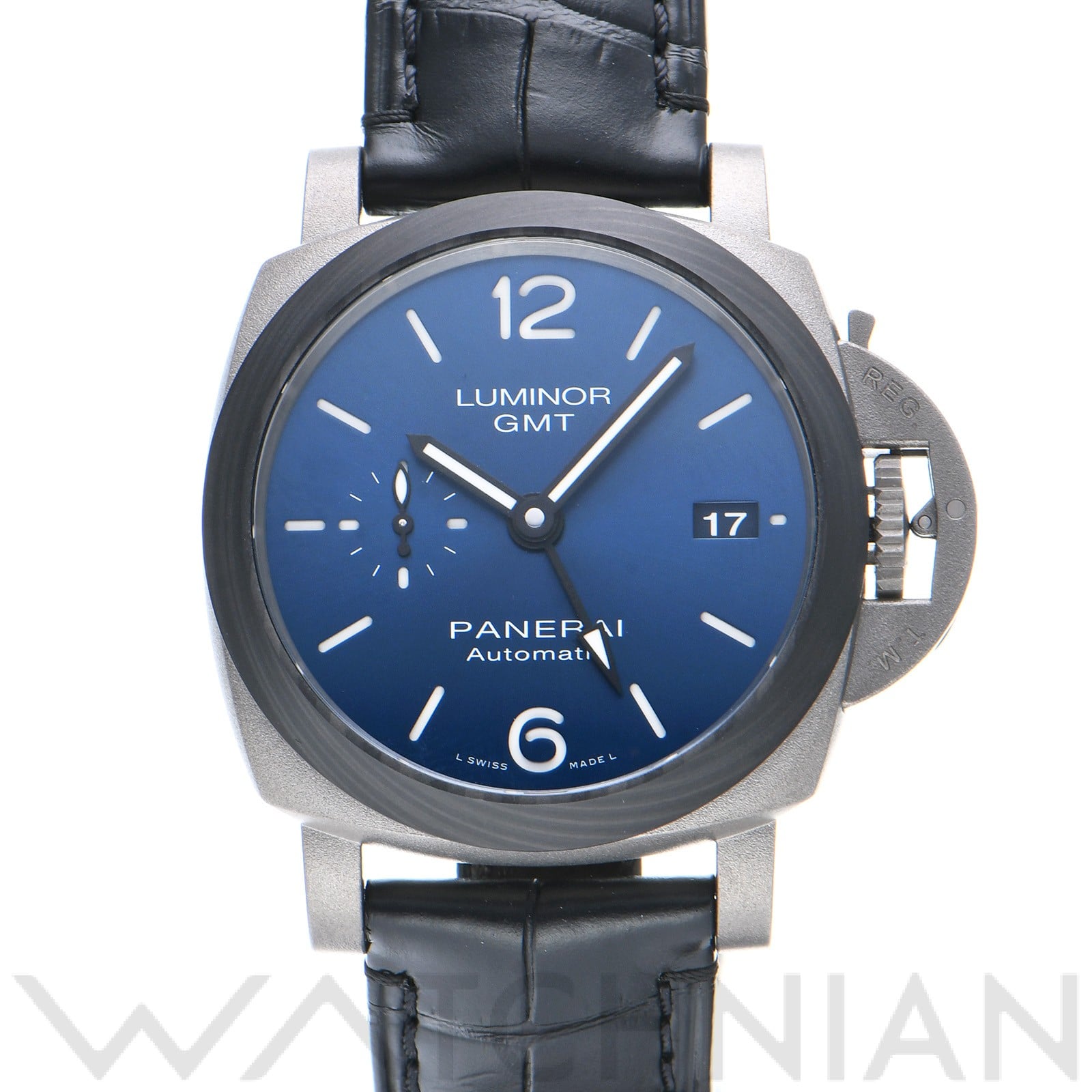 ルミノール GMT PAM01279 X番(2021年製造) ブルー パネライ OFFICINE PANERAI メンズ 【中古】