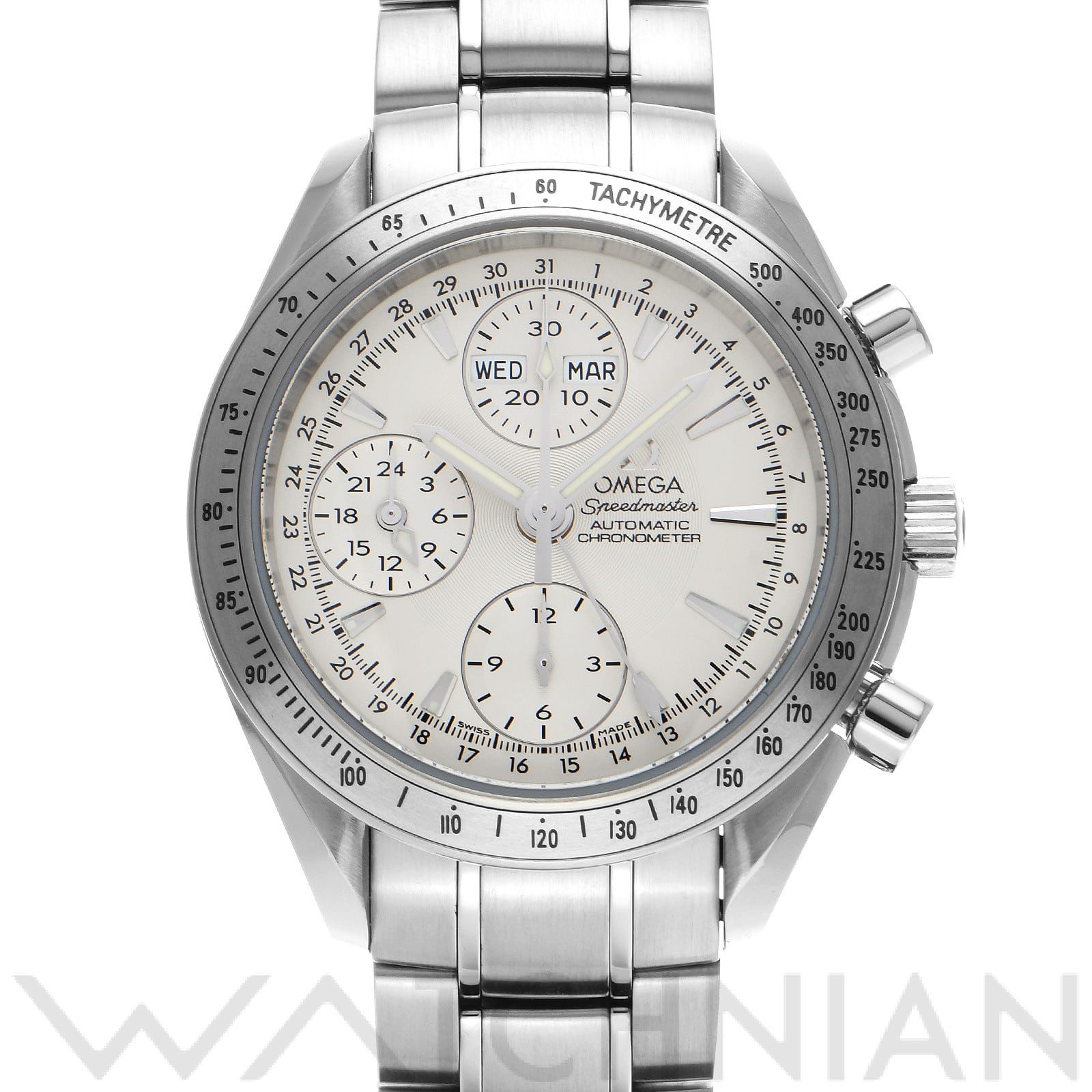 オメガ / OMEGA スピードマスター トリプルカレンダー クロノメーター 3221.30 シルバー メンズ 時計 【中古】【wristwatch】