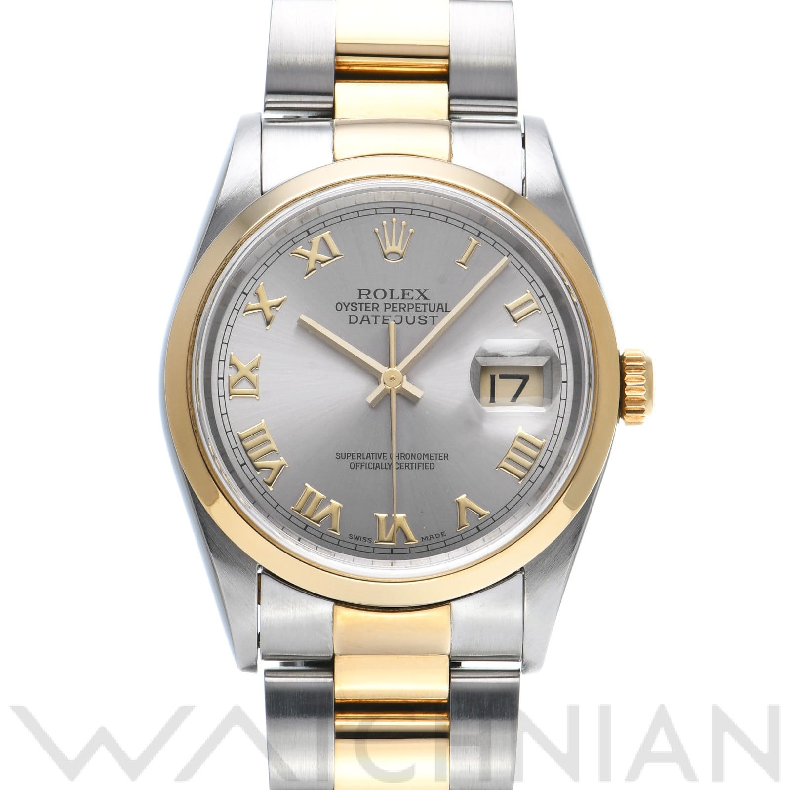 ロレックス / ROLEX デイトジャスト 16203 グレー メンズ 時計 【中古】【wristwatch】
