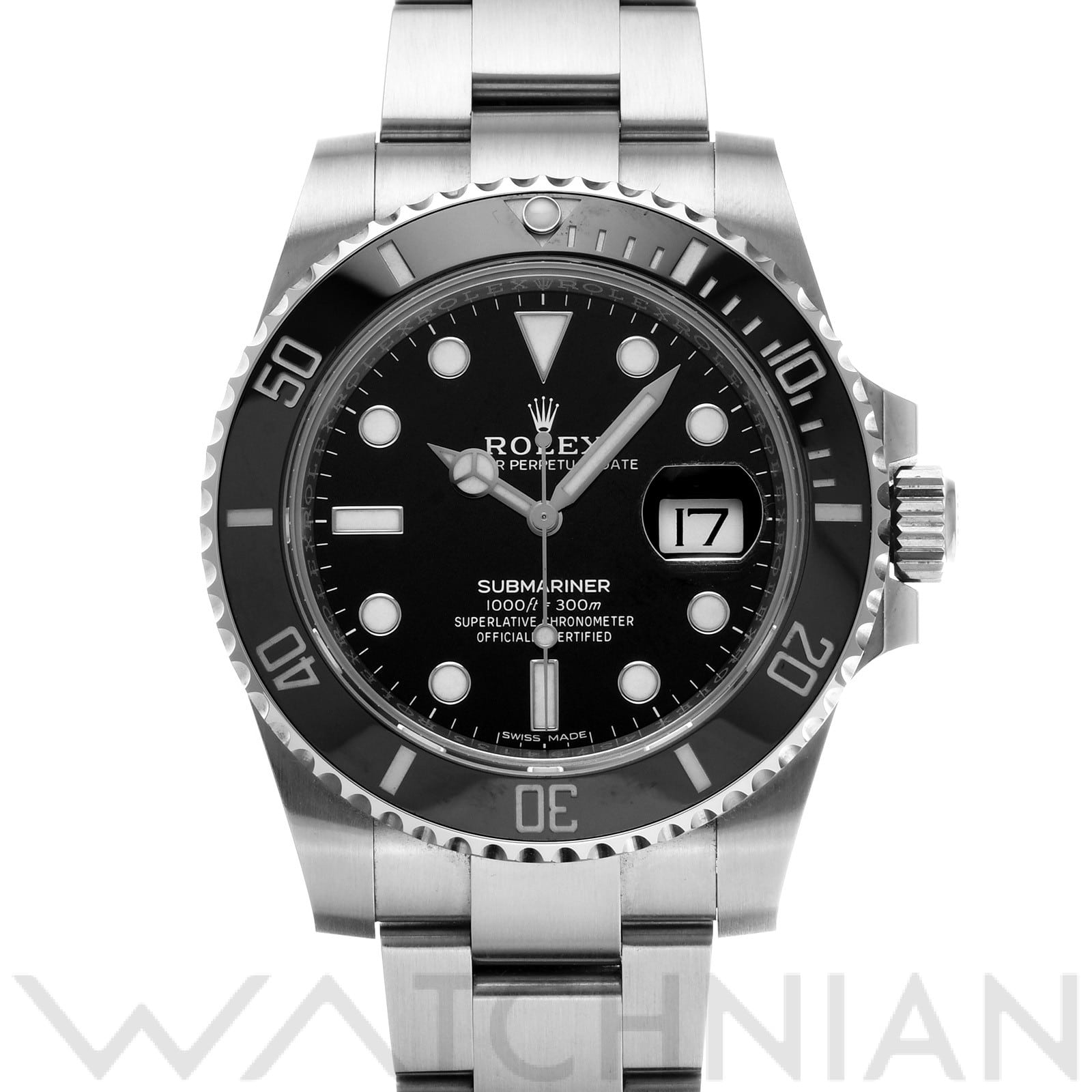 ロレックス サブマリーナ デイト 116610LN ブラック メンズ 時計 【中古】【wristwatch】