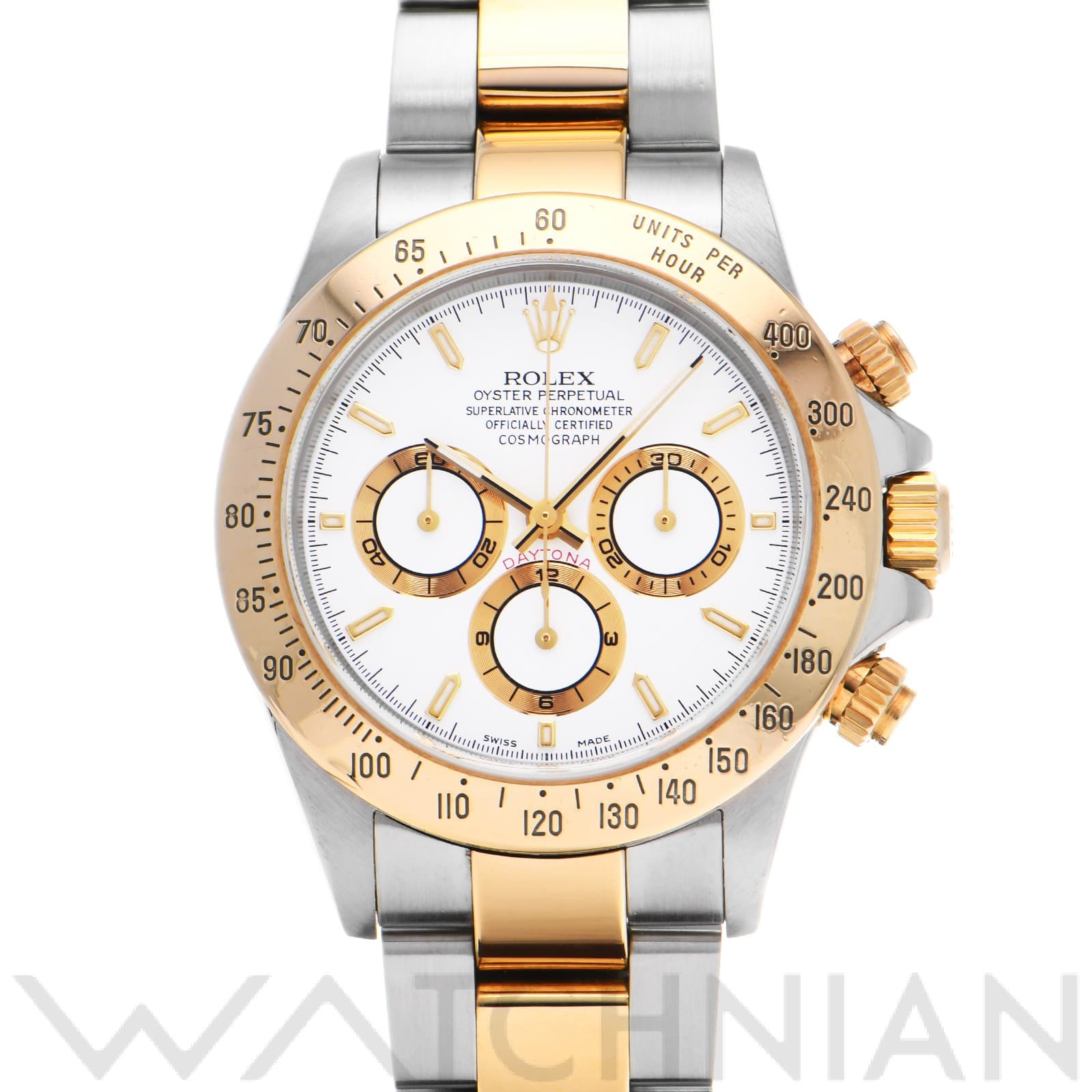 ロレックス コスモグラフ デイトナ 16523 ホワイト メンズ 時計 【中古】【wristwatch】