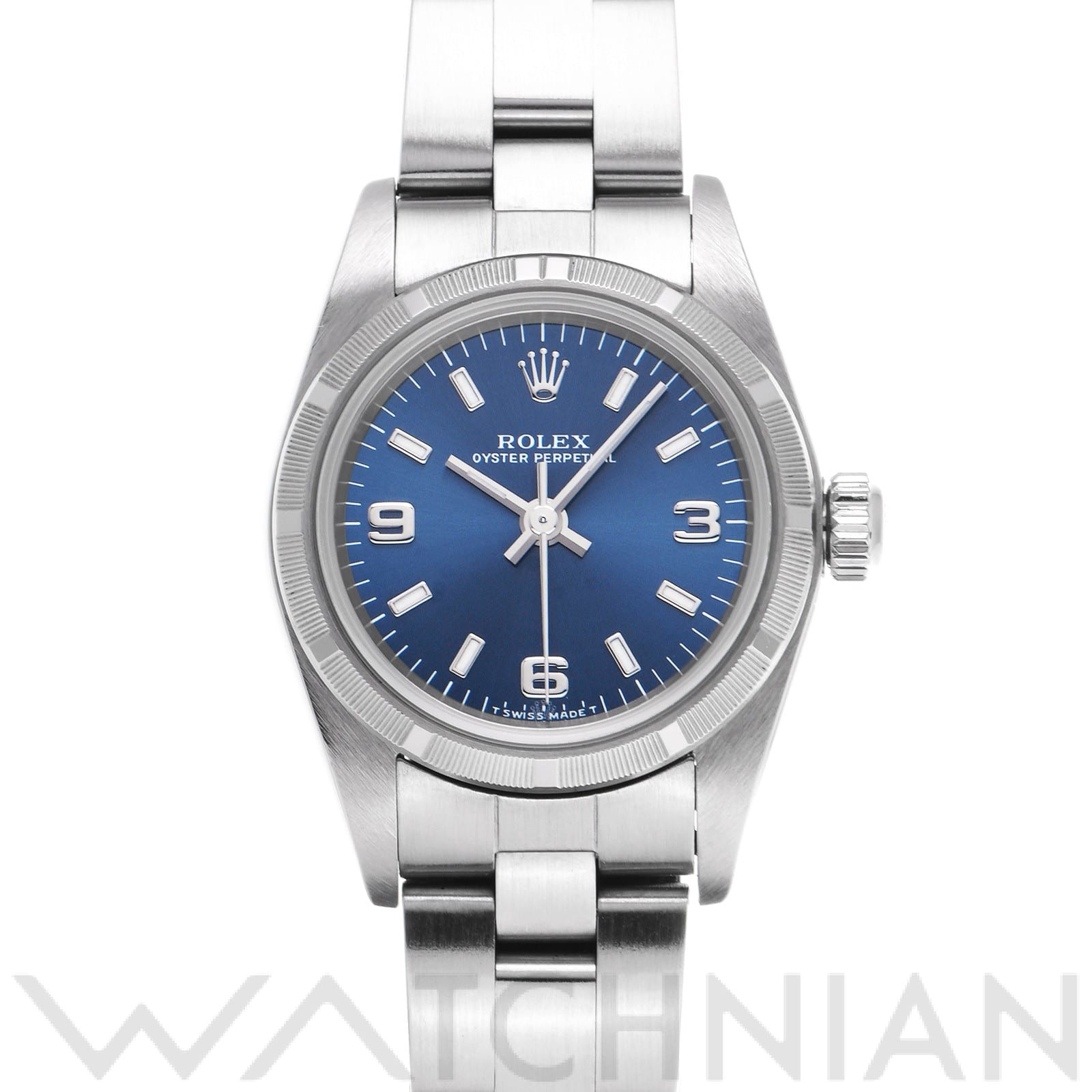 ロレックス / ROLEX オイスターパーペチュアル 76030 ブルー レディース 時計 【中古】【wristwatch】