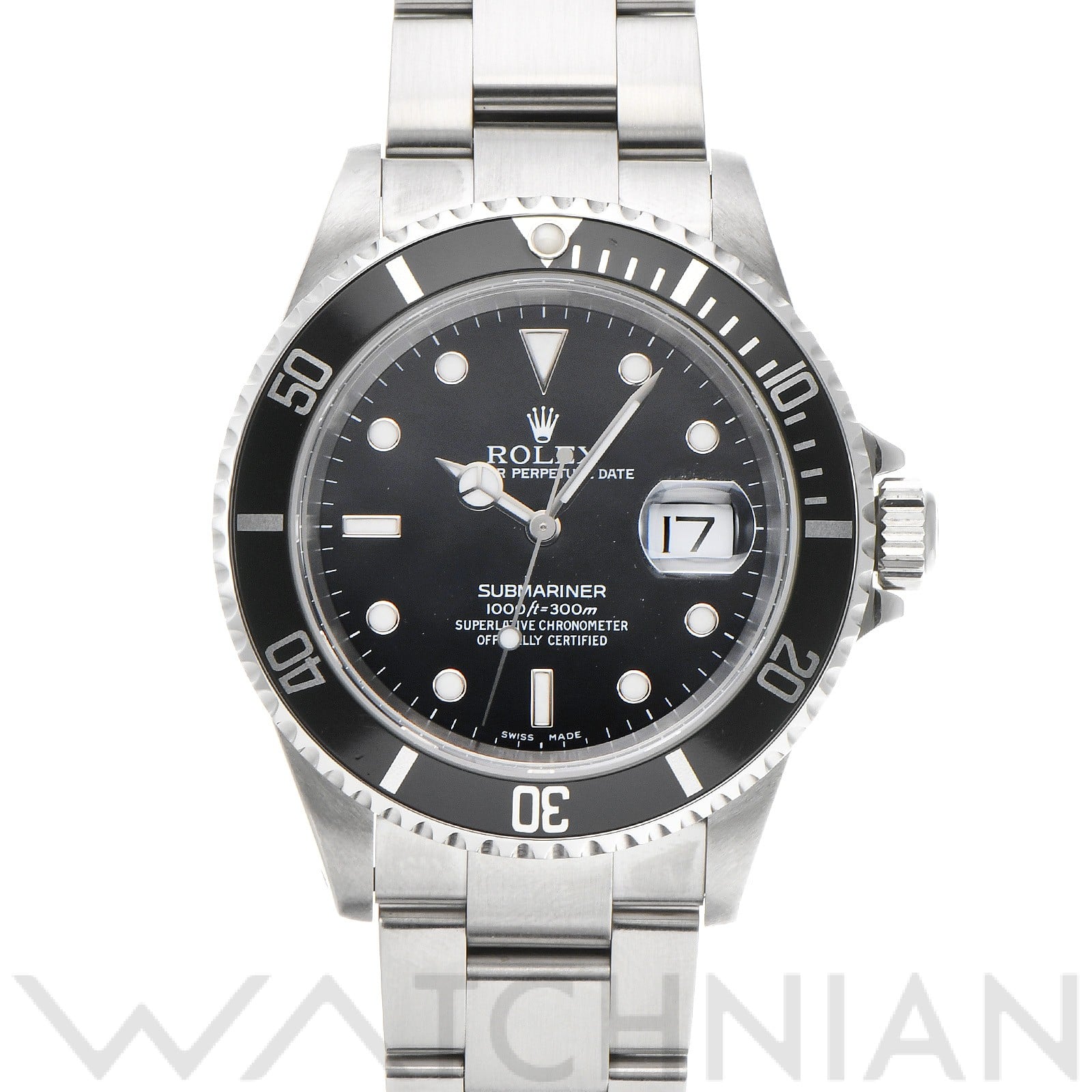 ロレックス / ROLEX サブマリーナ デイト 16610 ブラック メンズ 時計 【中古】【wristwatch】