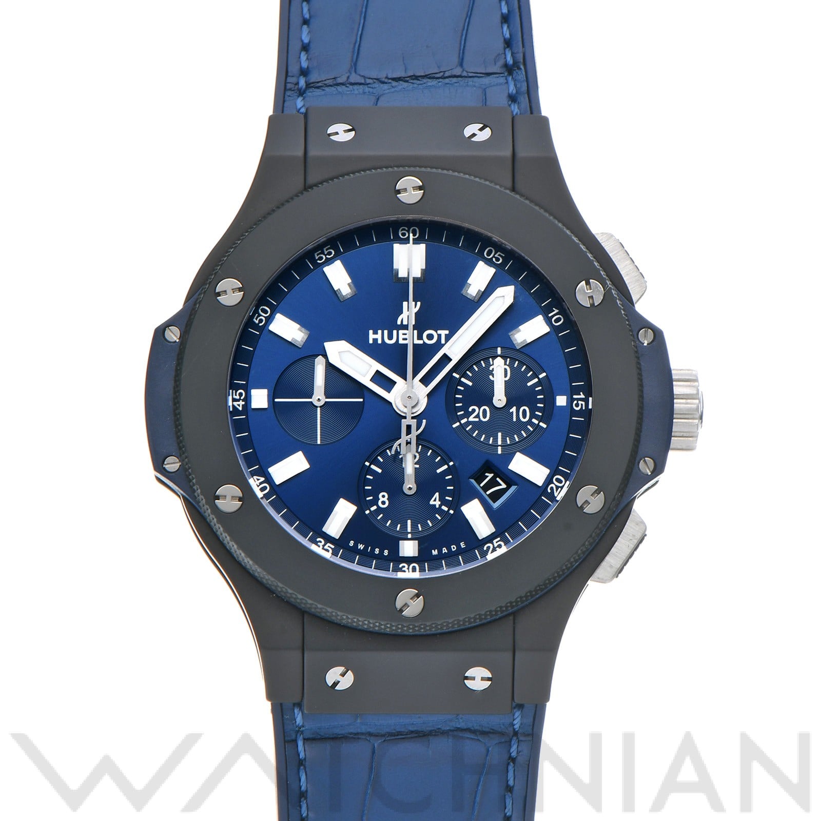ウブロ / HUBLOT ビッグバン セラミック ブルー 301.CI.7170.LR ブルー メンズ 時計 【中古】【wristwatch】