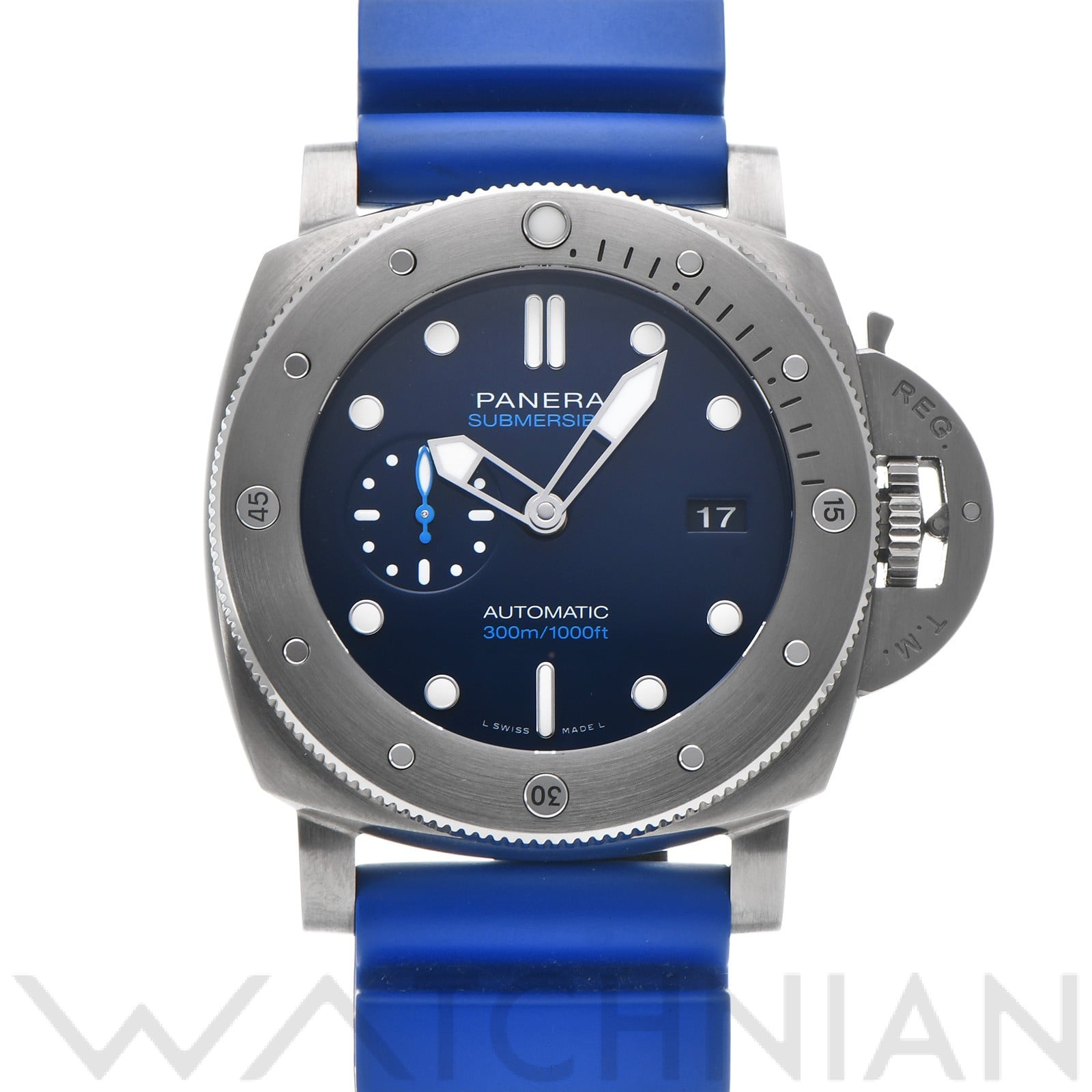 ルミノール 1950 サブマーシブル BMG-TECH 3デイズ PAM00692 V番(2019年製造) ブルー パネライ OFFICINE PANERAI メンズ 【中古】