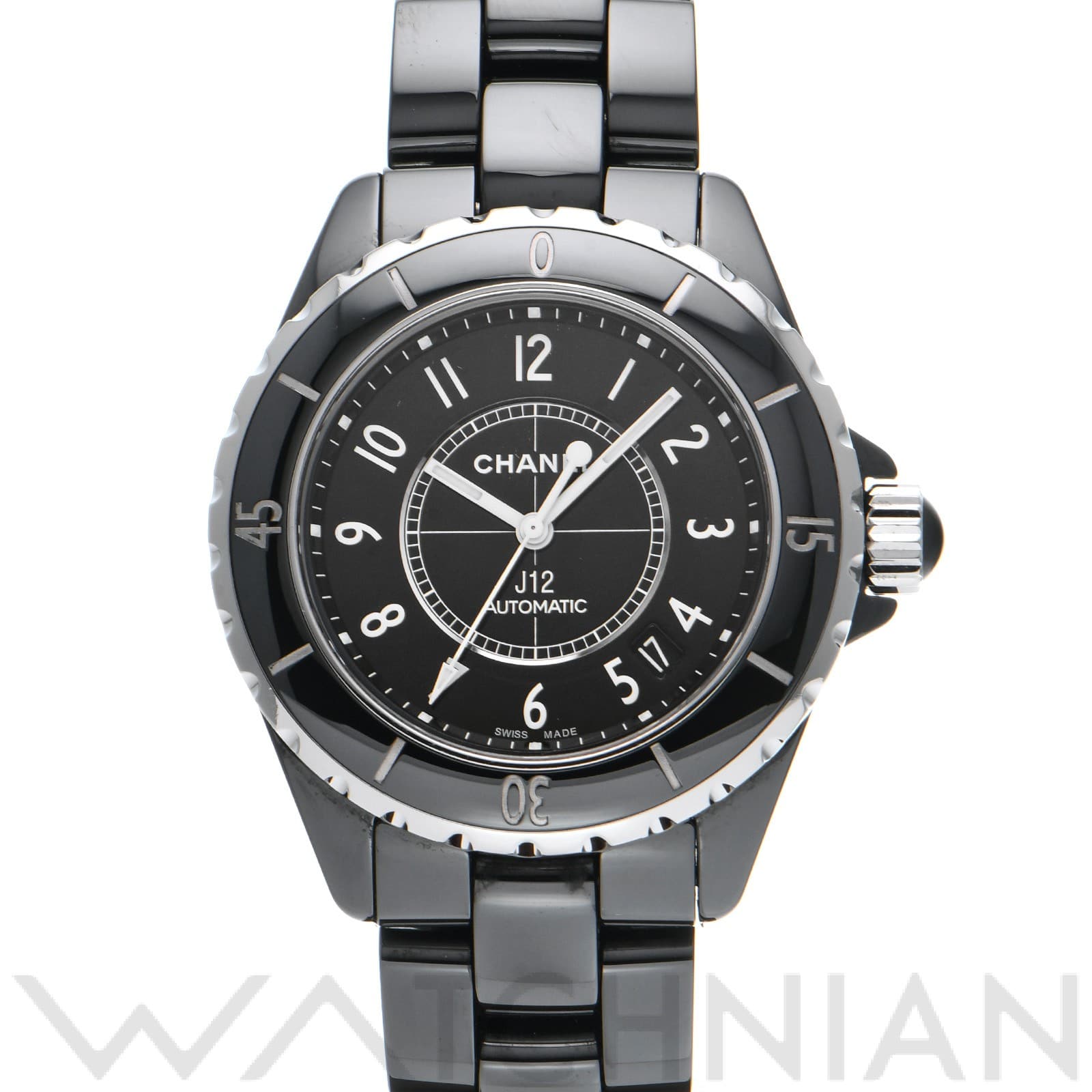 シャネル / CHANEL J12 H0685 ブラック メンズ 時計 【中古】【wristwatch】