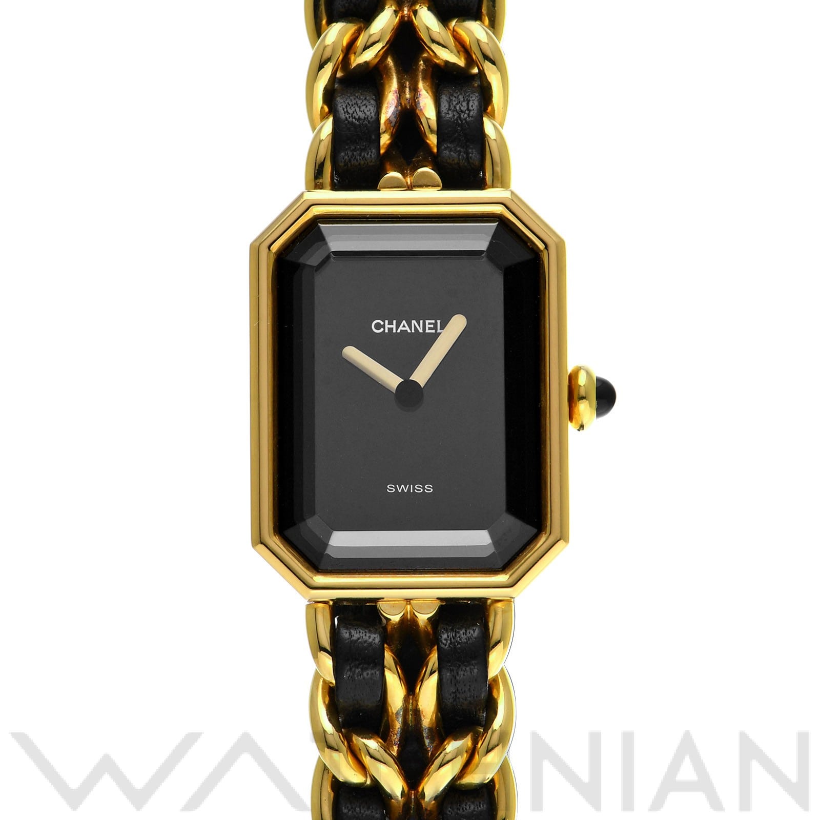 シャネル / CHANEL プルミエール M H0001 ブラック レディース 時計 【中古】【wristwatch】