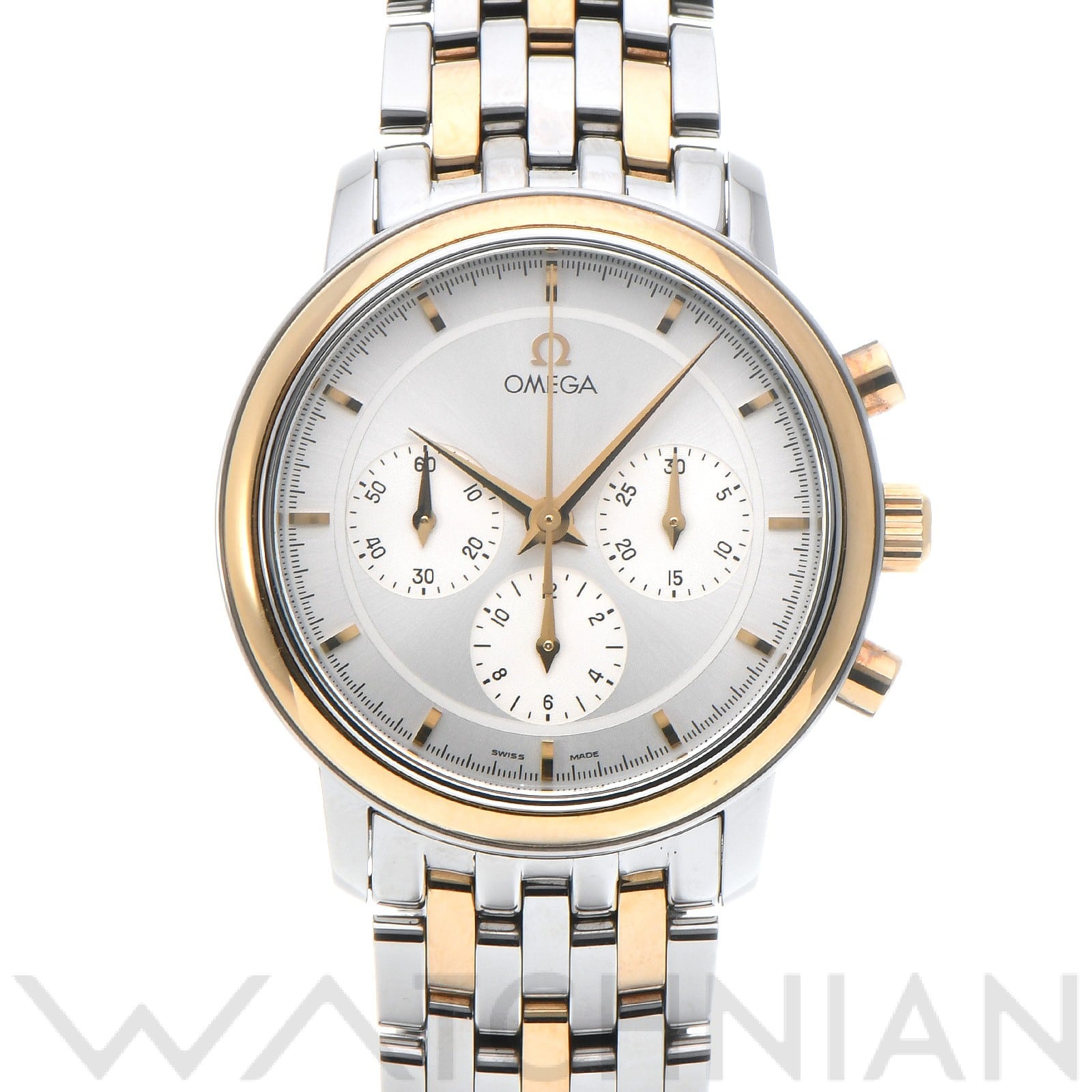 オメガ / OMEGA デ・ヴィル クロノグラフ 4340.31 シルバー メンズ 時計 【中古】【wristwatch】