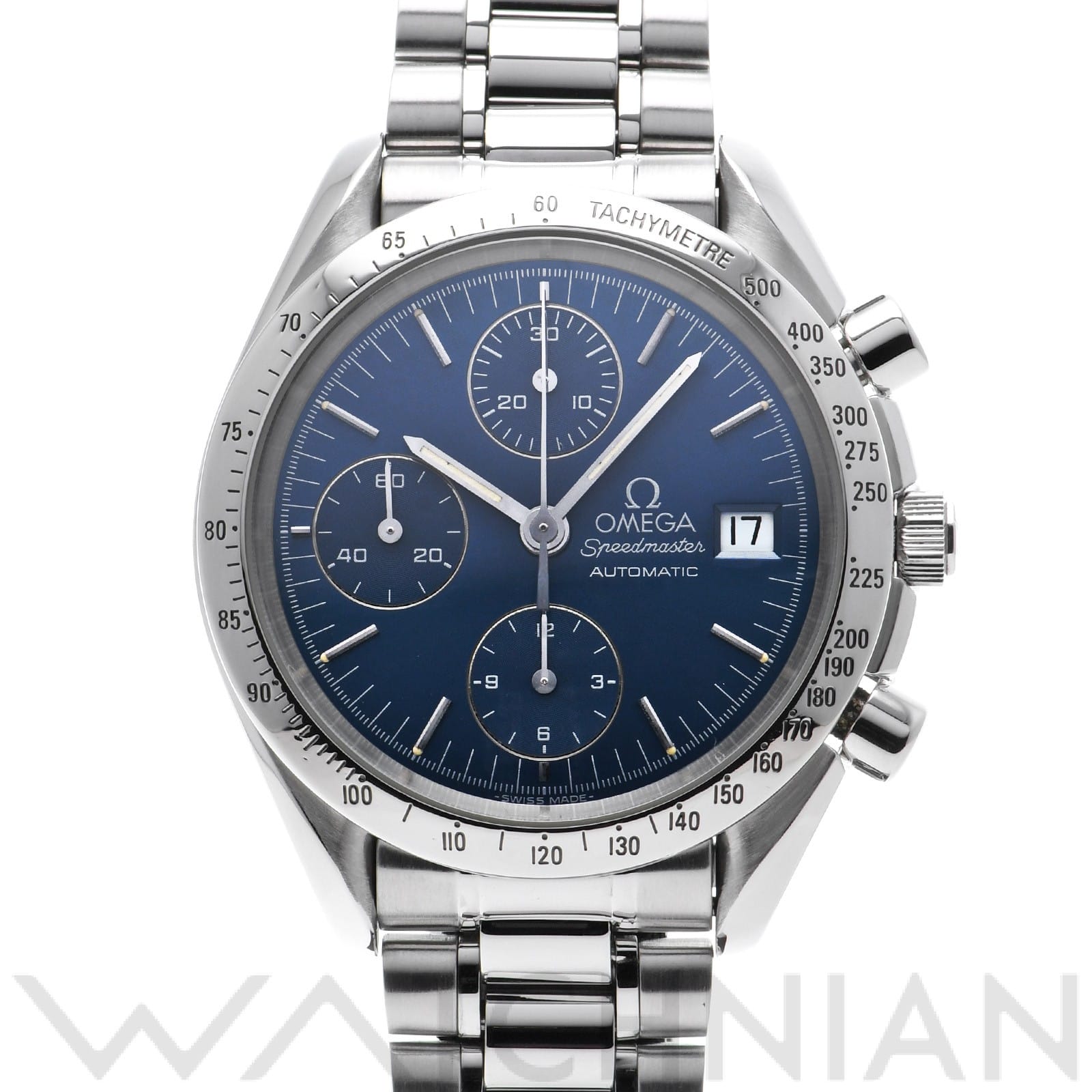 オメガ / OMEGA スピードマスター デイト 3511.80 ブルー メンズ 時計 【中古】【wristwatch】