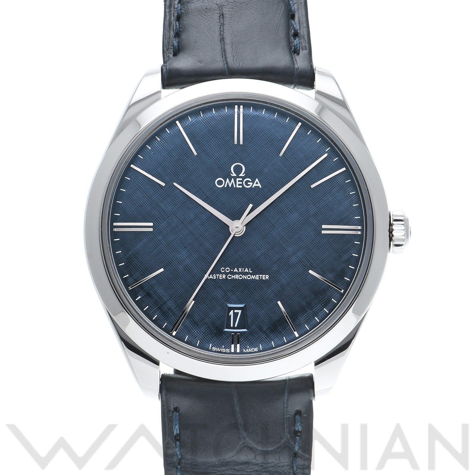 オメガ / OMEGA デ・ヴィル トレゾア コーアクシャル マスタークロノメーター 435.13.40.21.03.001 ブルー メンズ 時計 【中古】【wristwatch】