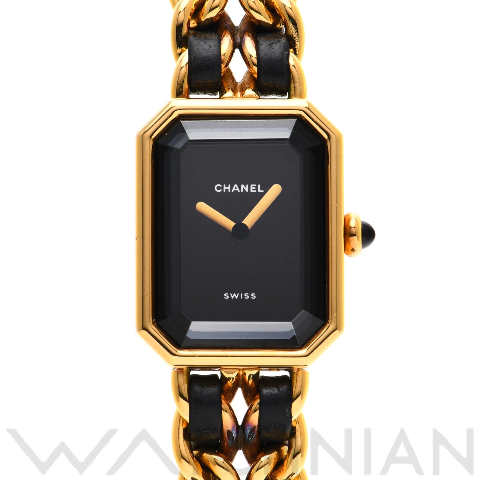 シャネル / CHANEL プルミエール M H0001-M ブラック レディース 時計 【中古】【wristwatch】