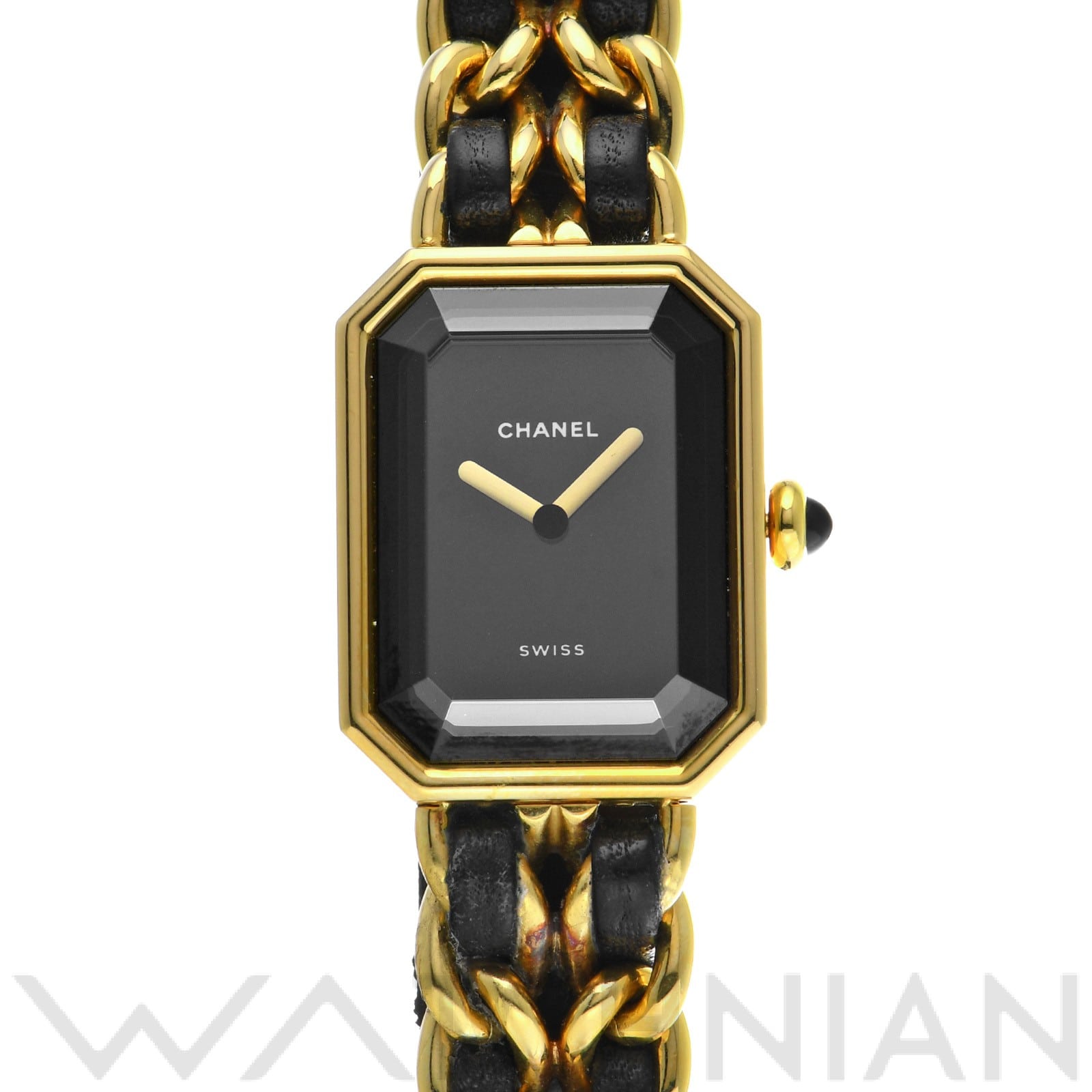 シャネル / CHANEL プルミエール M H0001 ブラック レディース 時計 【中古】【wristwatch】