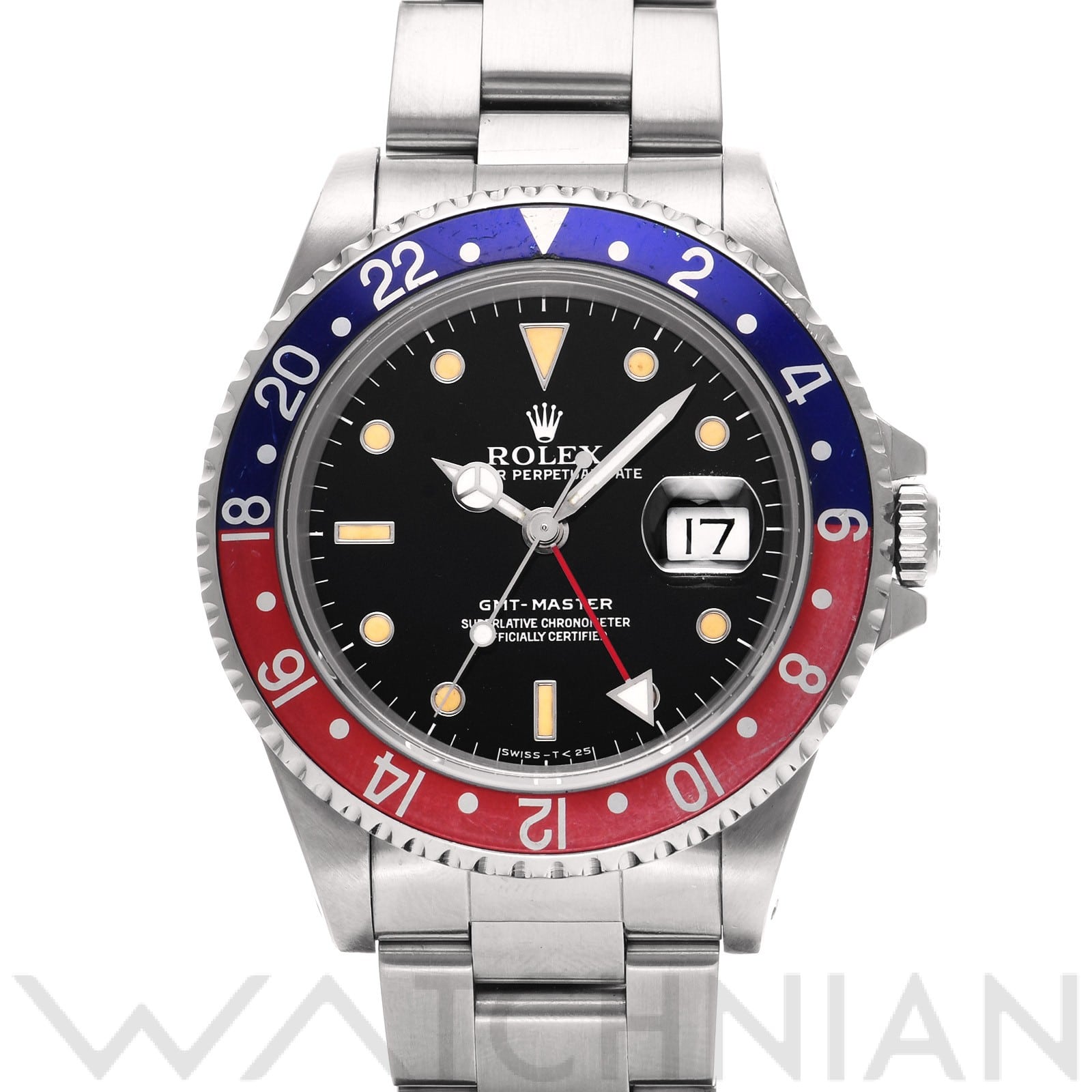 ロレックス GMTマスター 16700 ブラック メンズ 時計 【中古】【wristwatch】