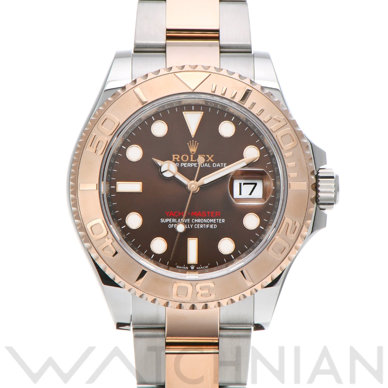 ロレックス ヨットマスター 40 126621 チョコレートブラウン メンズ 時計 【中古】【wristwatch】