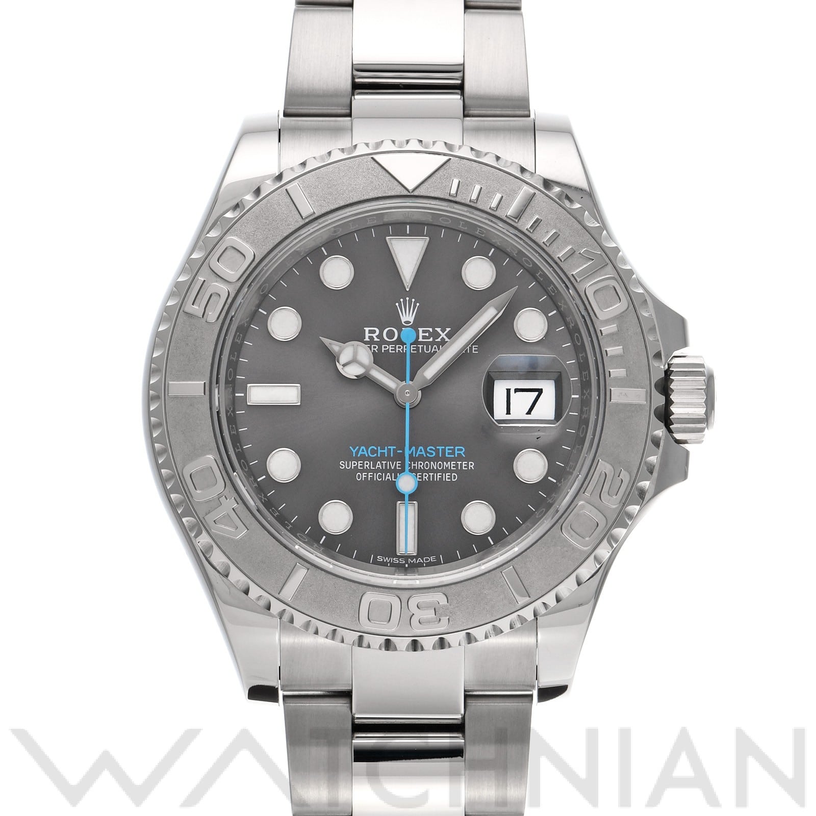 ヨットマスター 40 116622 ランダムシリアル ダークロジウム ロレックス ROLEX メンズ 【中古】