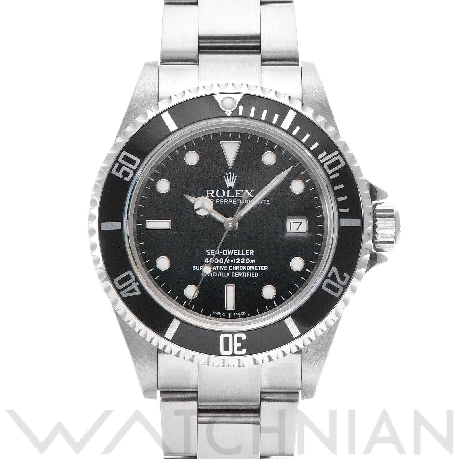 ロレックス シードゥエラー 16600 ブラック メンズ 時計 【中古】【wristwatch】