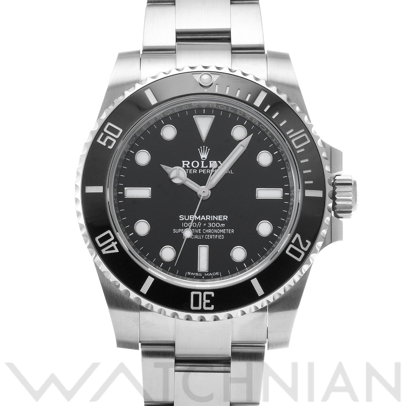 ロレックス サブマリーナ 114060 ブラック メンズ 時計 【中古】【wristwatch】