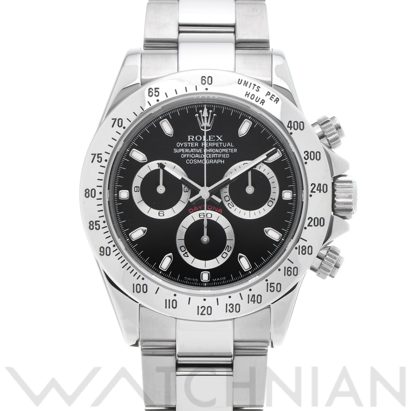 ロレックス コスモグラフ デイトナ 116520 ブラック メンズ 時計 【中古】【wristwatch】