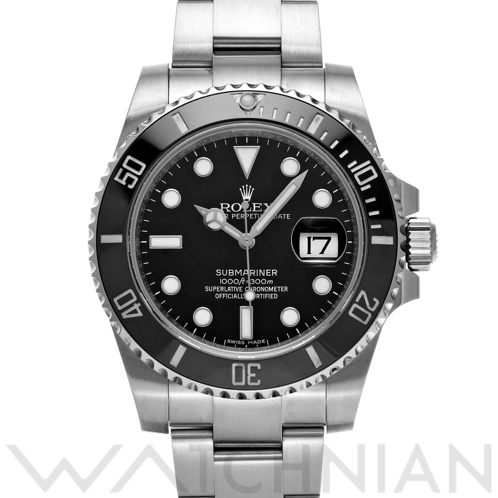 ロレックス サブマリーナ デイト 116610LN ブラック メンズ 時計 【中古】【wristwatch】