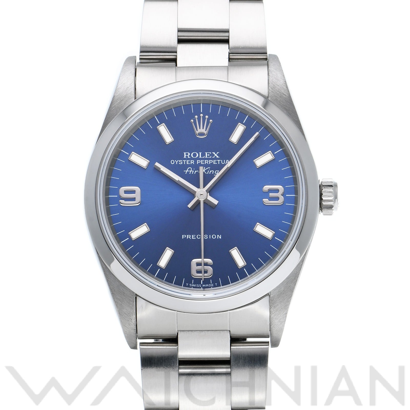 ロレックス エアキング 14000 ブルー メンズ 時計 【中古】【wristwatch】