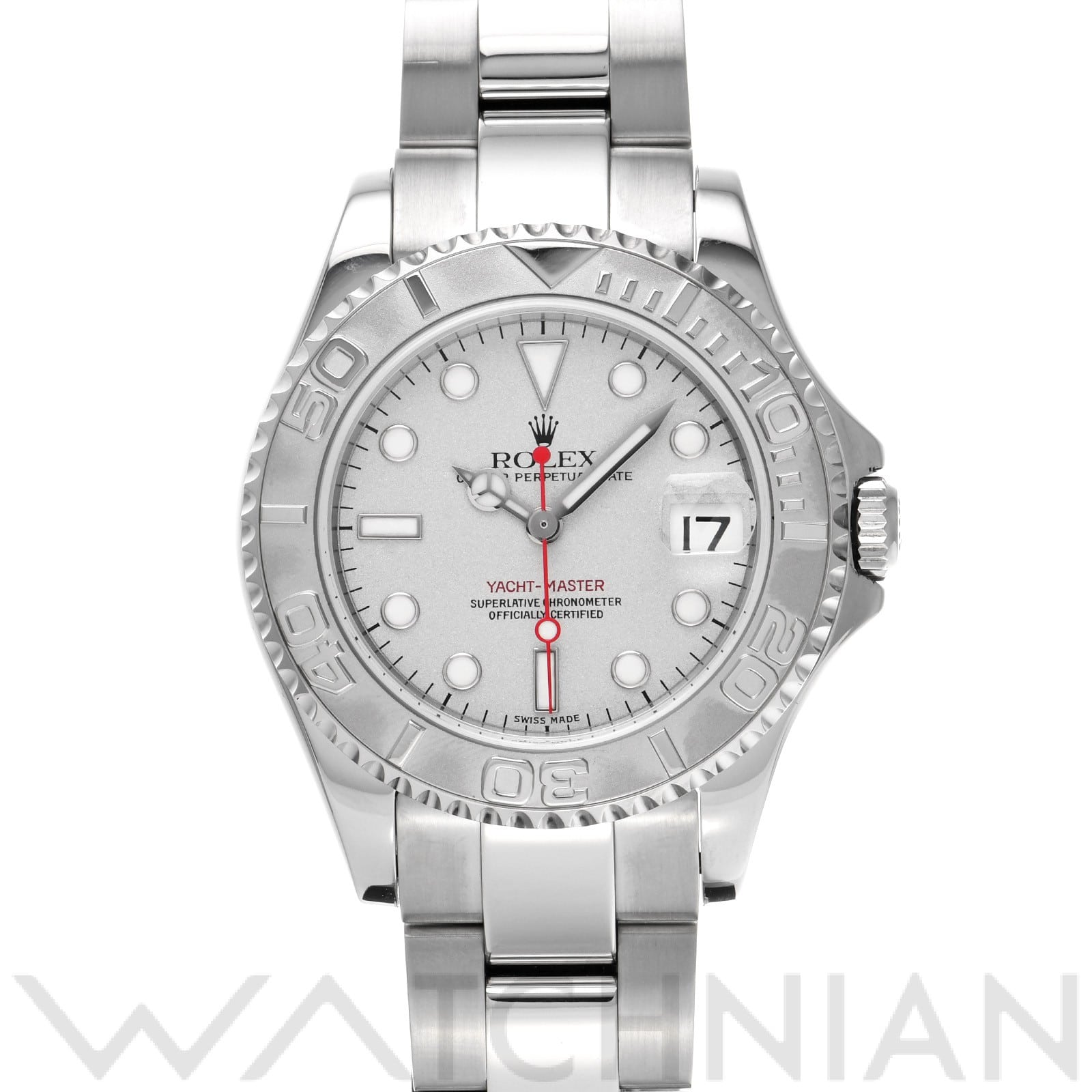 ロレックス / ROLEX ヨットマスター ロレジウム 168622 グレー ユニセックス 時計 【中古】【wristwatch】