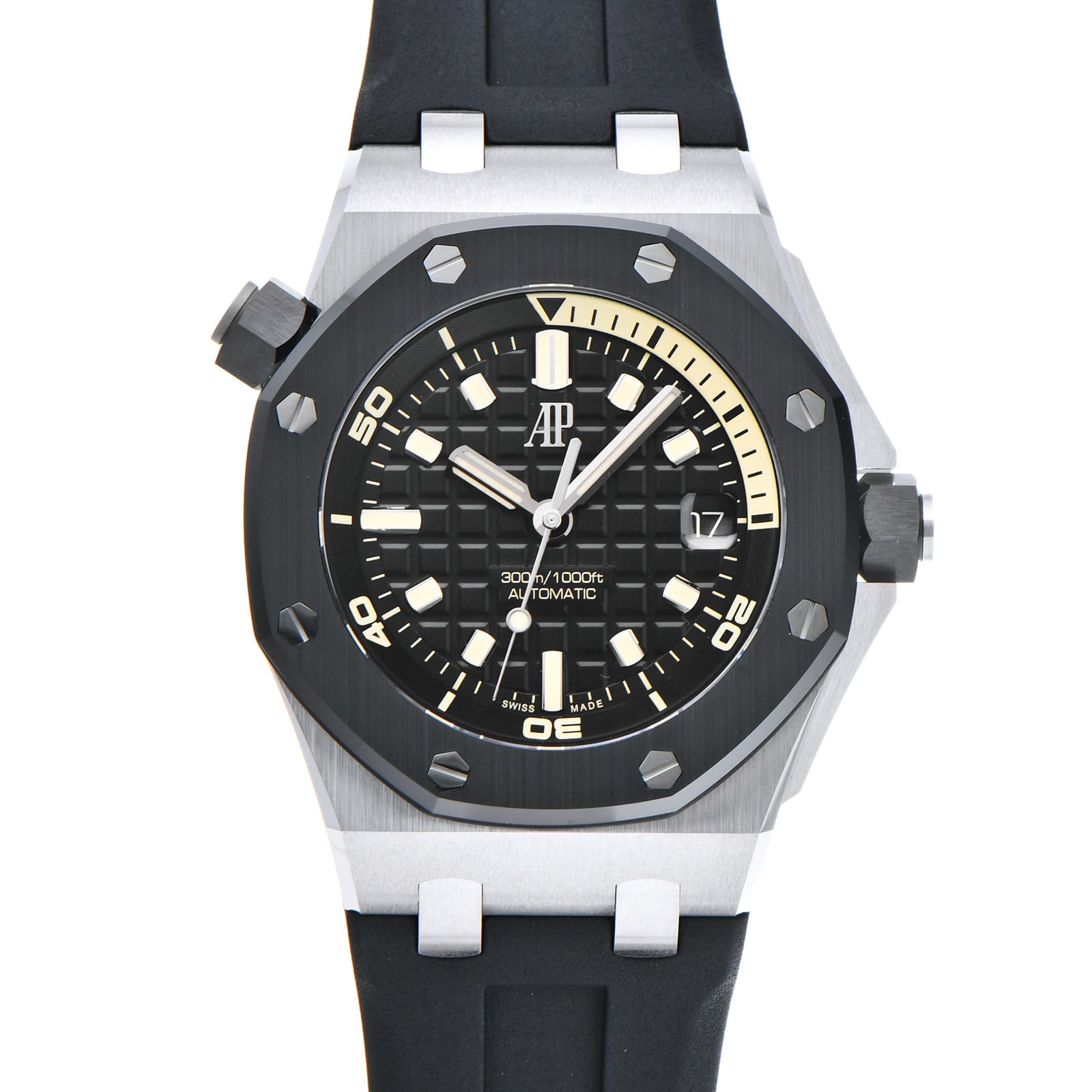 オーデマ ピゲ ロイヤルオーク オフショア ダイバー 15720CN.OO.A002CA.01 ブラック メンズ 時計 【未使用】【wristwatch】