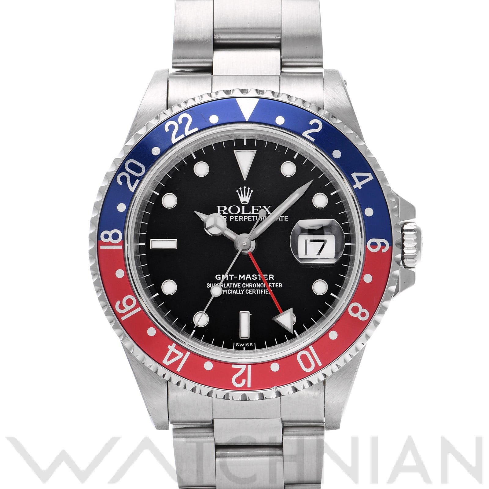 ロレックス GMTマスター 16700 ブラック メンズ 時計 【中古】【wristwatch】