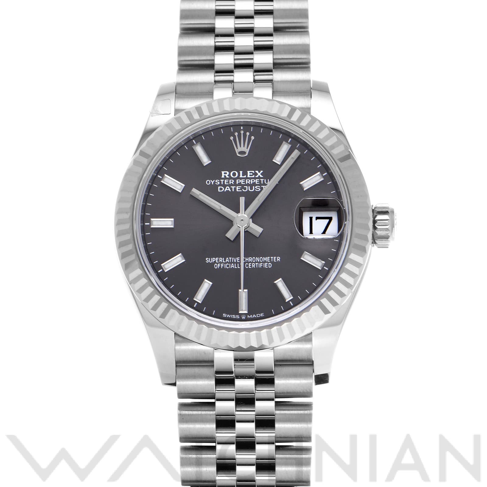 ロレックス / ROLEX デイトジャスト 31 278274 ダークグレー ユニセックス 時計 【未使用】【wristwatch】