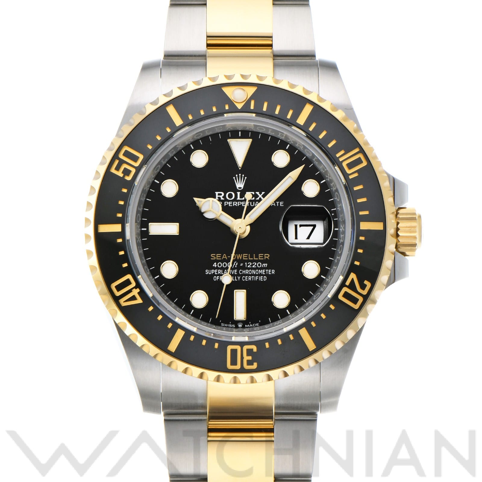 ロレックス シードゥエラー 126603 ブラック メンズ 時計 【中古】【wristwatch】