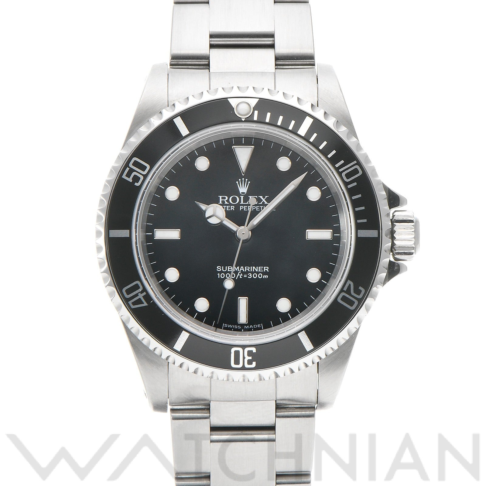 サブマリーナ 14060M F番(2004年頃製造) ブラック ロレックス ROLEX メンズ 【中古】