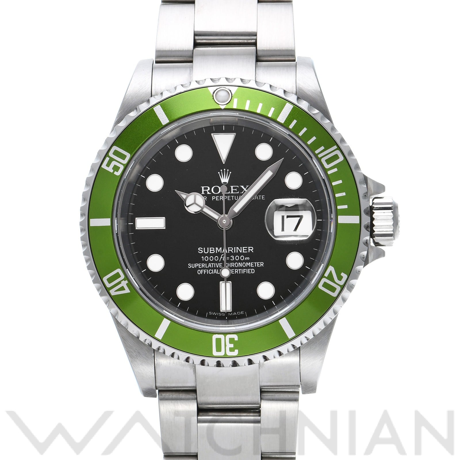 サブマリーナ デイト 16610LV Z番(2007年頃製造) ブラック ロレックス ROLEX メンズ 【中古】