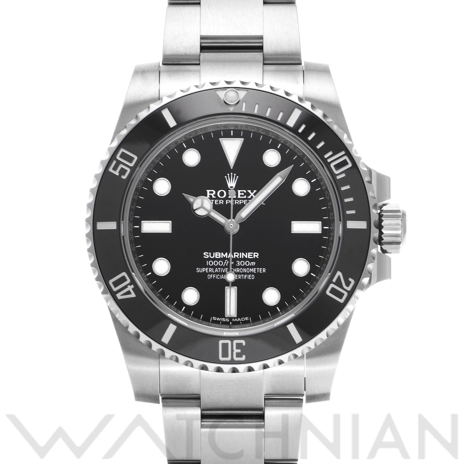 ロレックス サブマリーナ 114060 ブラック メンズ 時計 【中古】【wristwatch】