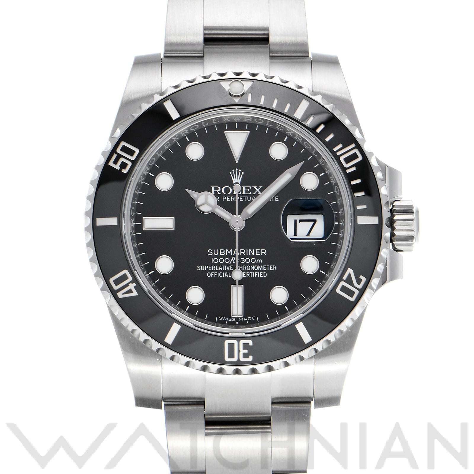 ロレックス サブマリーナ デイト 116610LN ブラック メンズ 時計 【中古】【wristwatch】