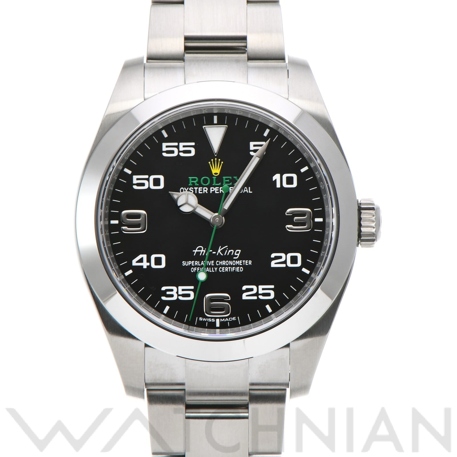 ロレックス / ROLEX エアキング 116900 ブラック メンズ 時計 【新品】【wristwatch】