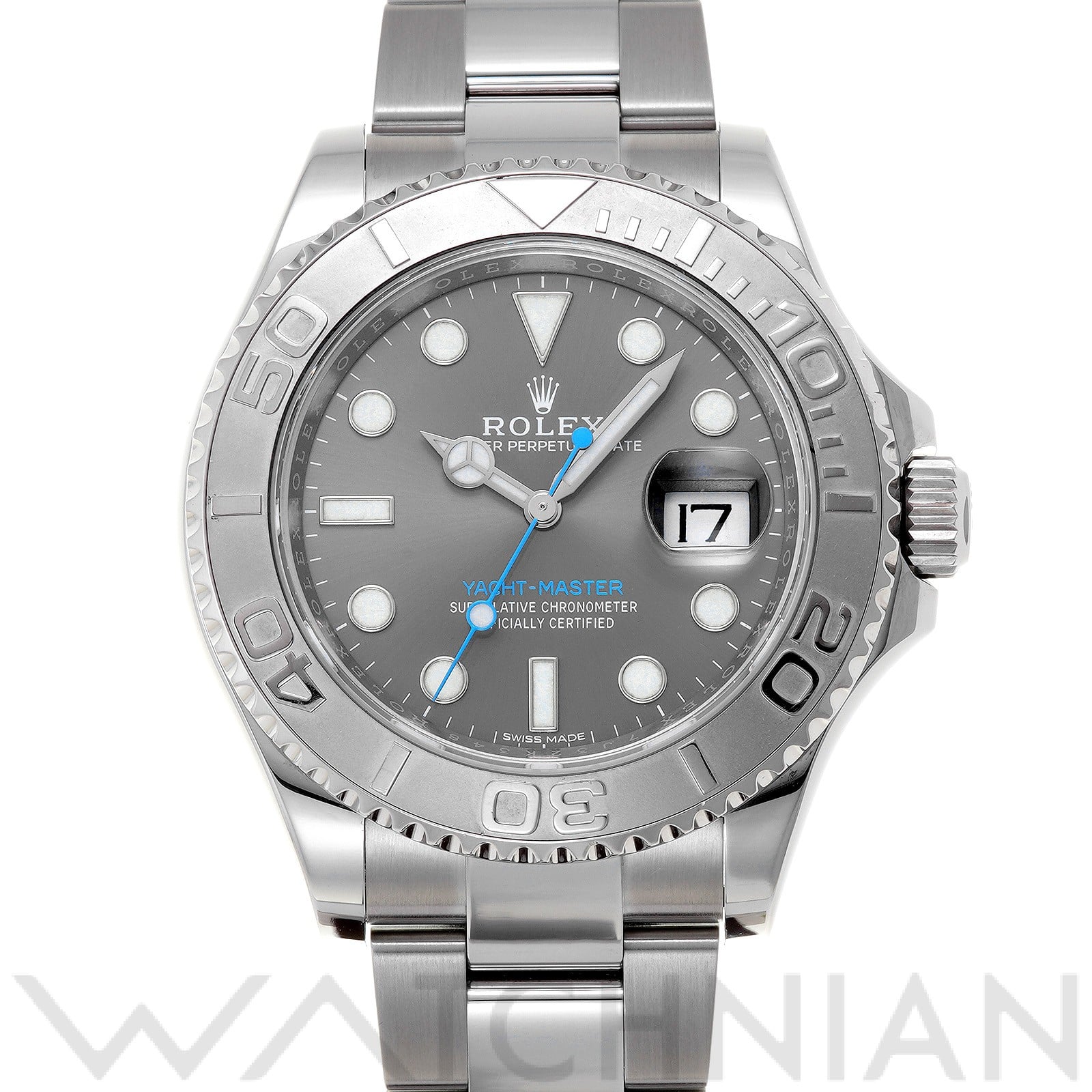 ヨットマスター 40 116622 ランダムシリアル ダークロジウム ロレックス ROLEX メンズ 【中古】