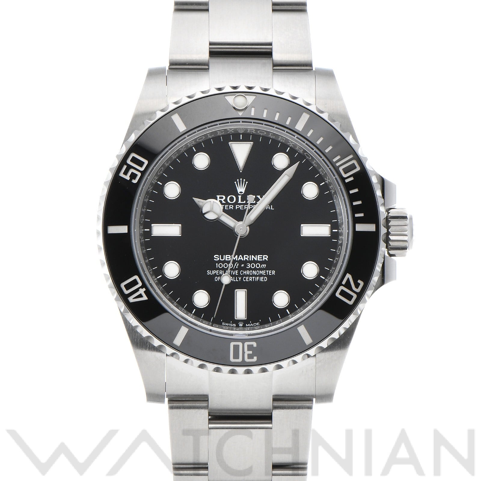 ロレックス サブマリーナ 124060 ブラック メンズ 時計 【中古】【wristwatch】